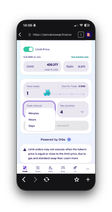 relatorios/BenchmarkPancake/mobile/TWAP/TWAPMobile4.png