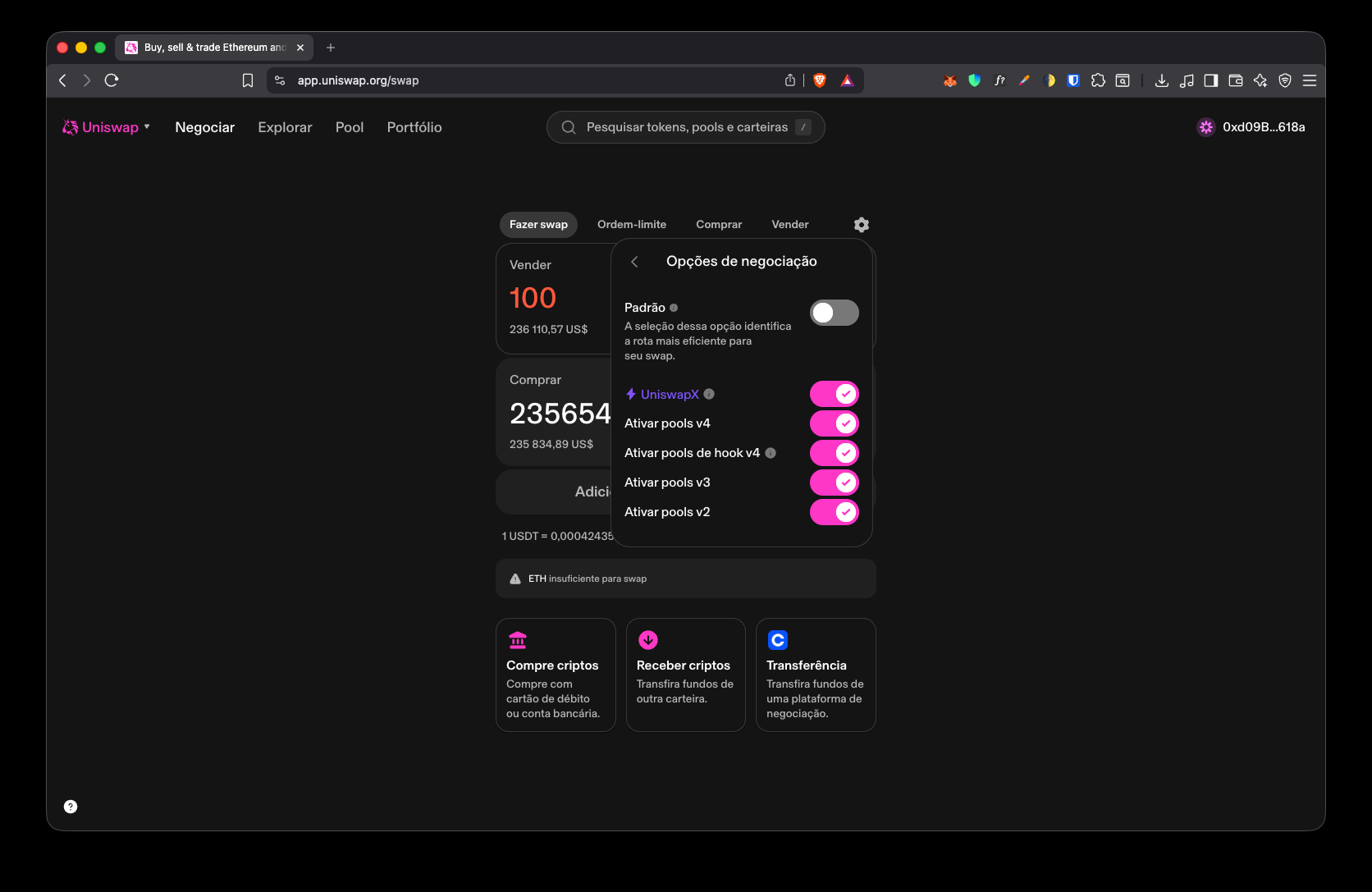 relatorios/BenchmarkUniswap/desktop/Swap/Swap10.jpg