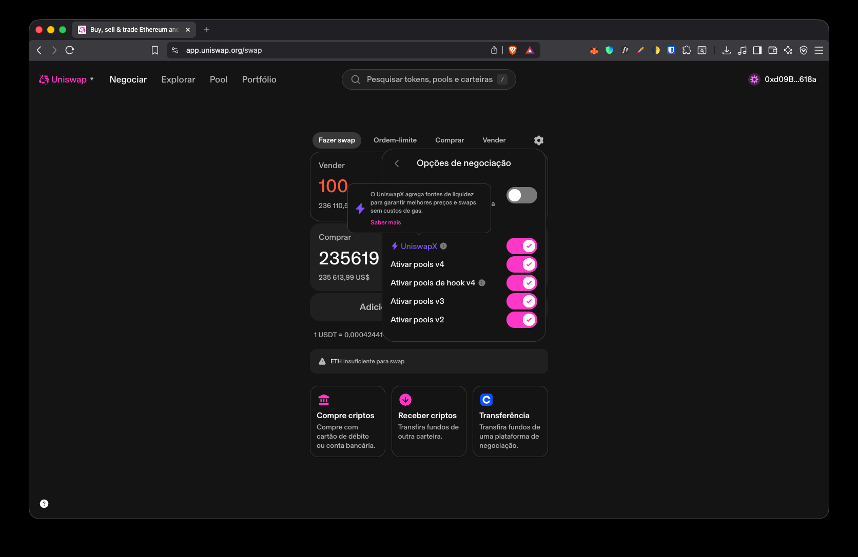 relatorios/BenchmarkUniswap/desktop/Swap/Swap11.jpg