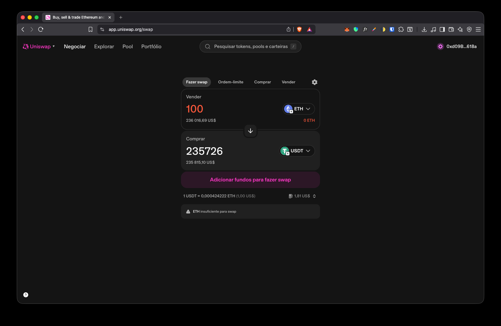 relatorios/BenchmarkUniswap/desktop/Swap/Swap5.jpg