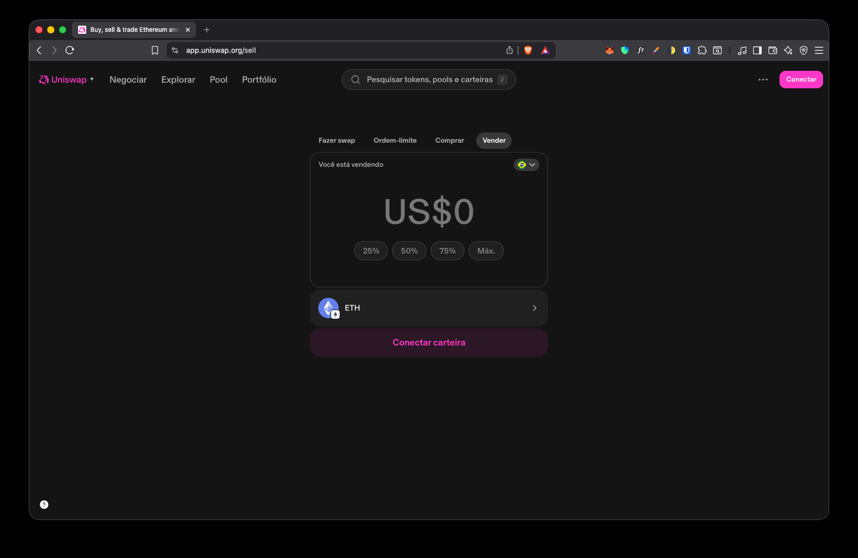 relatorios/BenchmarkUniswap/desktop/Vender/Vender1.jpg