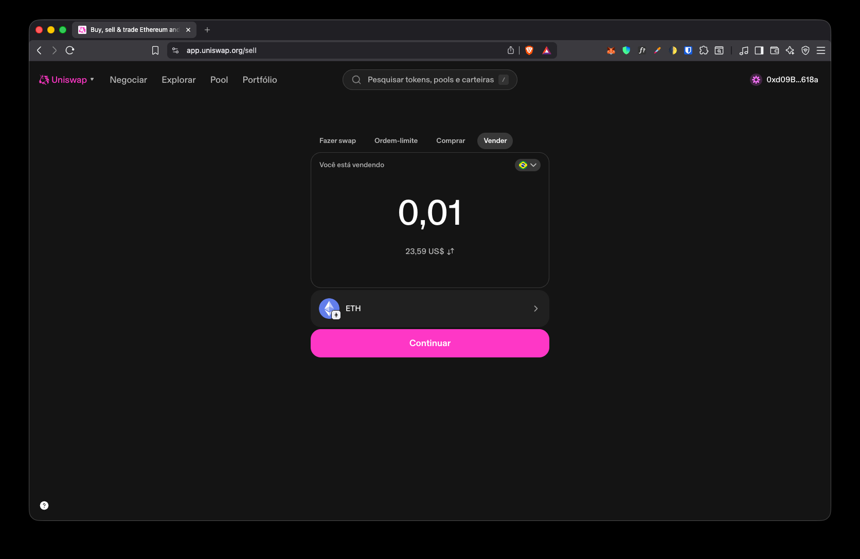 relatorios/BenchmarkUniswap/desktop/Vender/Vender3.jpg