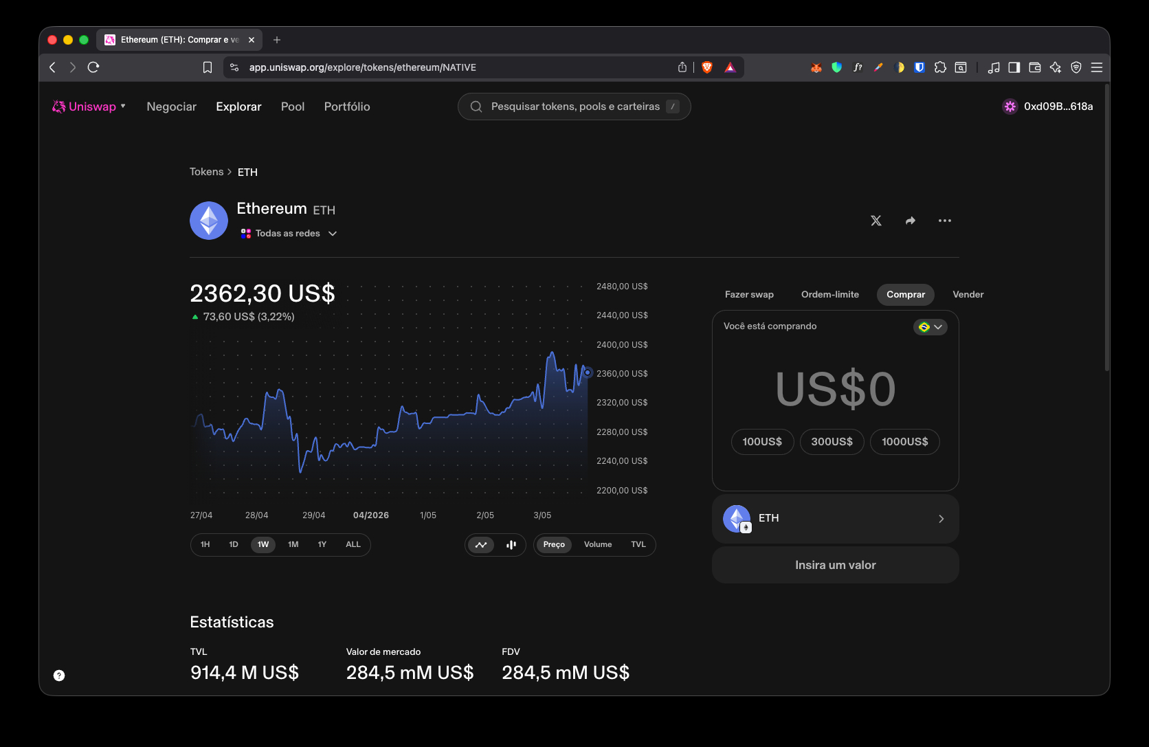 relatorios/BenchmarkUniswap/desktop/VisualizarToken/VisualizarToken4.jpg