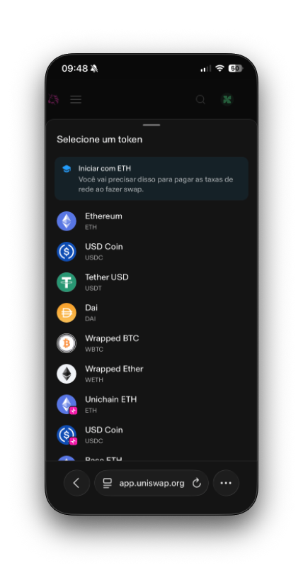 relatorios/BenchmarkUniswap/mobile/Comprar/ComprarMobile4.png