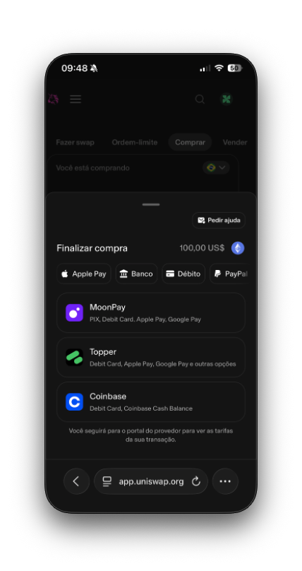 relatorios/BenchmarkUniswap/mobile/Comprar/ComprarMobile5.png