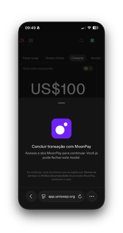 relatorios/BenchmarkUniswap/mobile/Comprar/ComprarMobile6.png