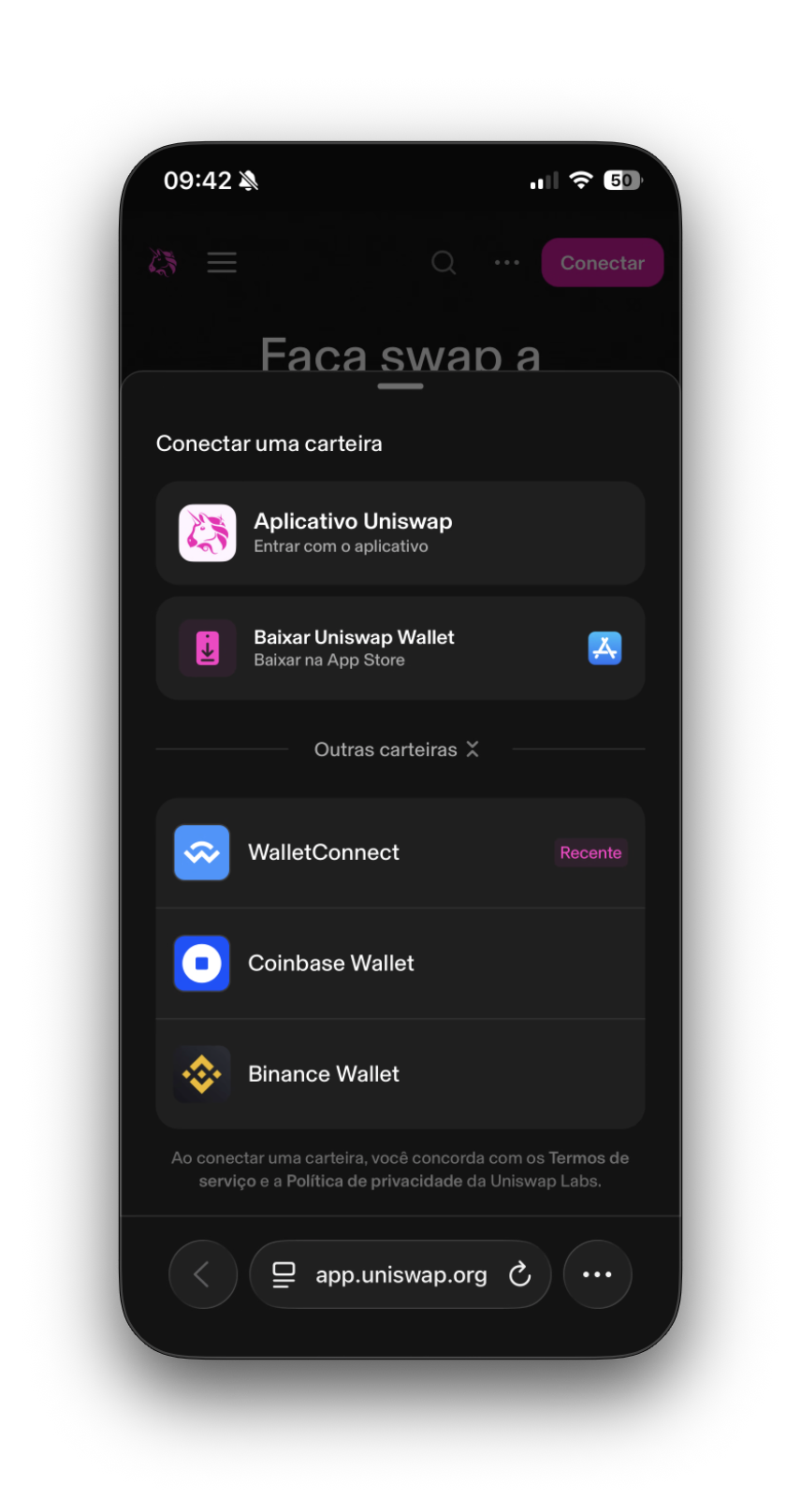 relatorios/BenchmarkUniswap/mobile/ConectarCarteira/ConectarCarteiraMobile1.png